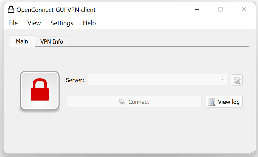 کانفیگ openConnect روی ویندوز