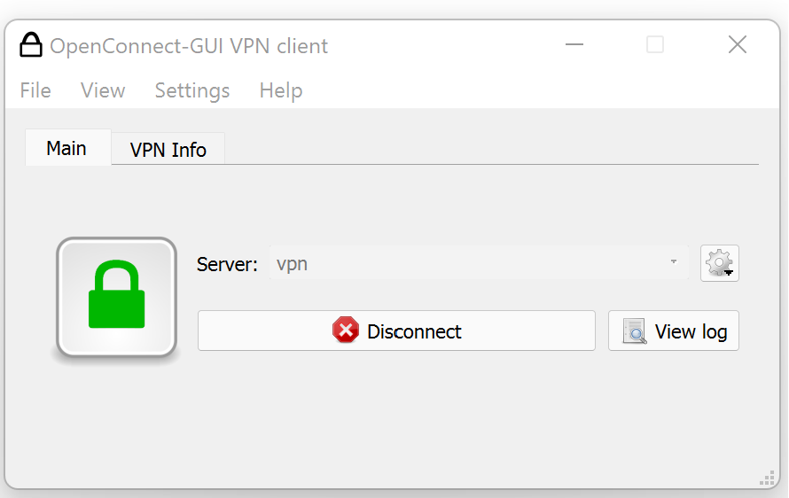 اتصال به سرور وی پی ان